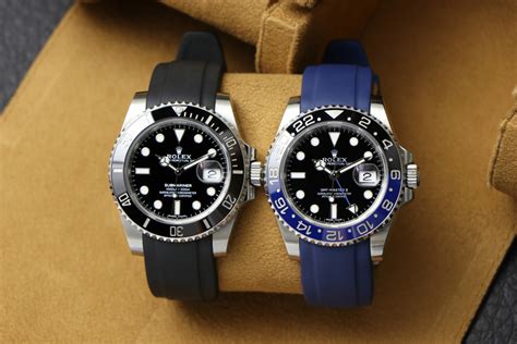 rolex rubber watch straps|rubber strap for Rolex submariner 41.